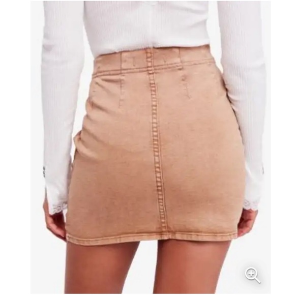 Free People Gene Fatale Pull-on Medium Skirt - Picture 2 of 7